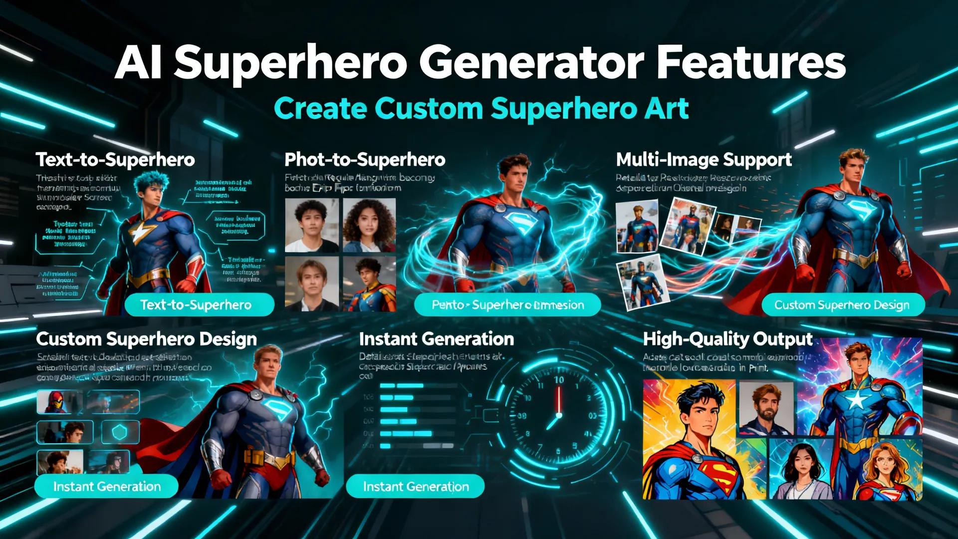 AI Superhero Generator - Create Your Own Superhero Free | QuickImg